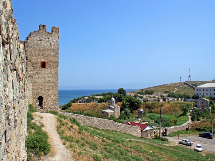 Генуэзская крепость Феодосия история