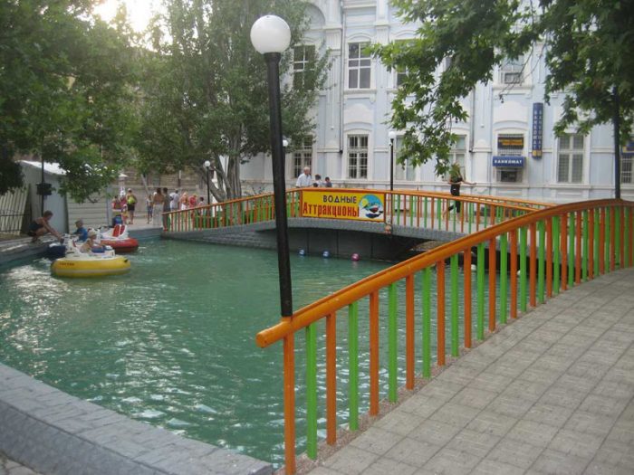 парк имени Фрунзе в Евпатории 